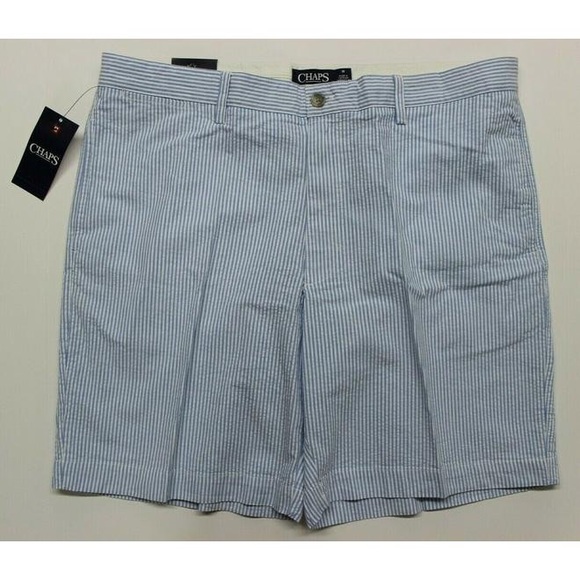 SZ 32 Chaps Seersucker Shorts - Picture 8 of 9